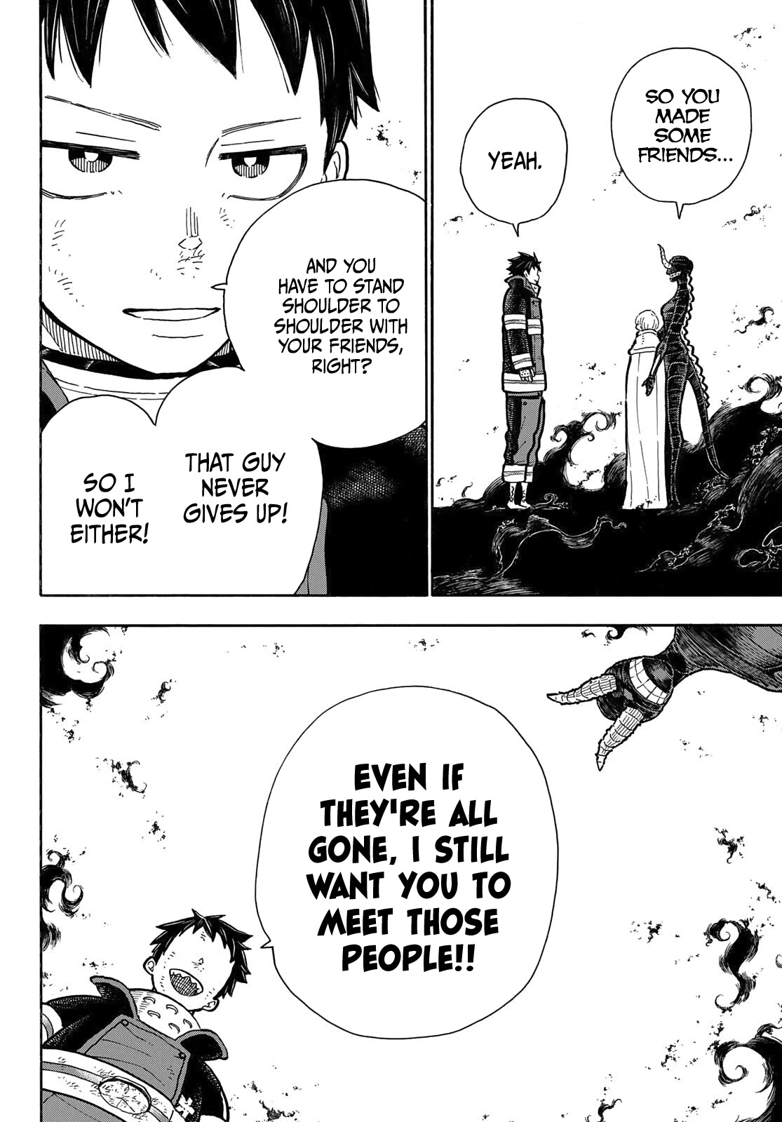 Enen no Shouboutai Chapter 294 page 8 - Chapter 294: Despair vs. Hope