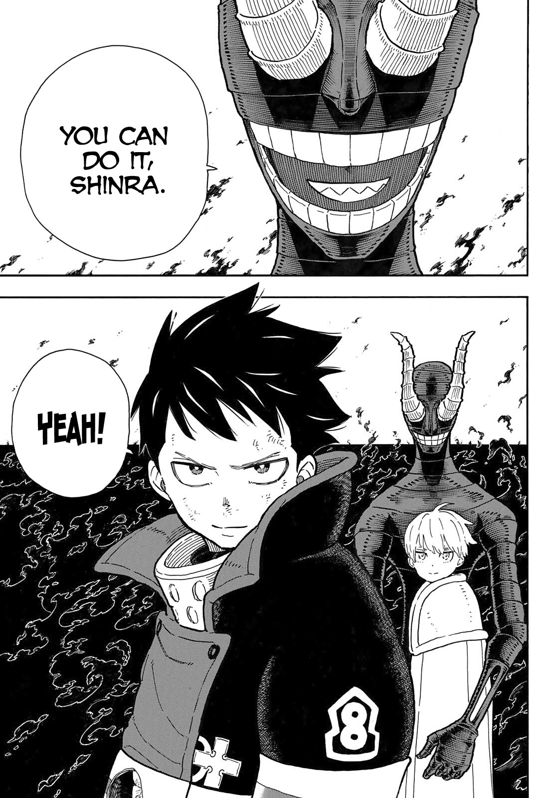 Enen no Shouboutai Chapter 294 page 9 - Chapter 294: Despair vs. Hope