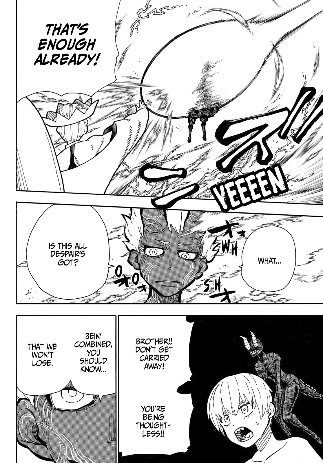 Enen no Shouboutai Chapter 296 page 11 - Chapter 296: Shinrabanshо̄man