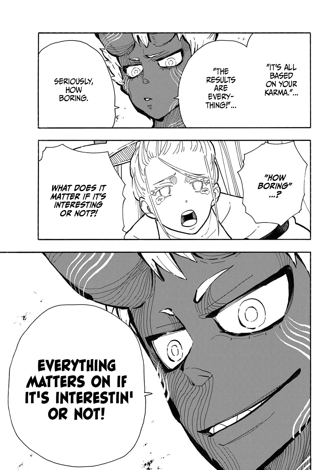 Enen no Shouboutai Chapter 296 page 14 - Chapter 296: Shinrabanshо̄man