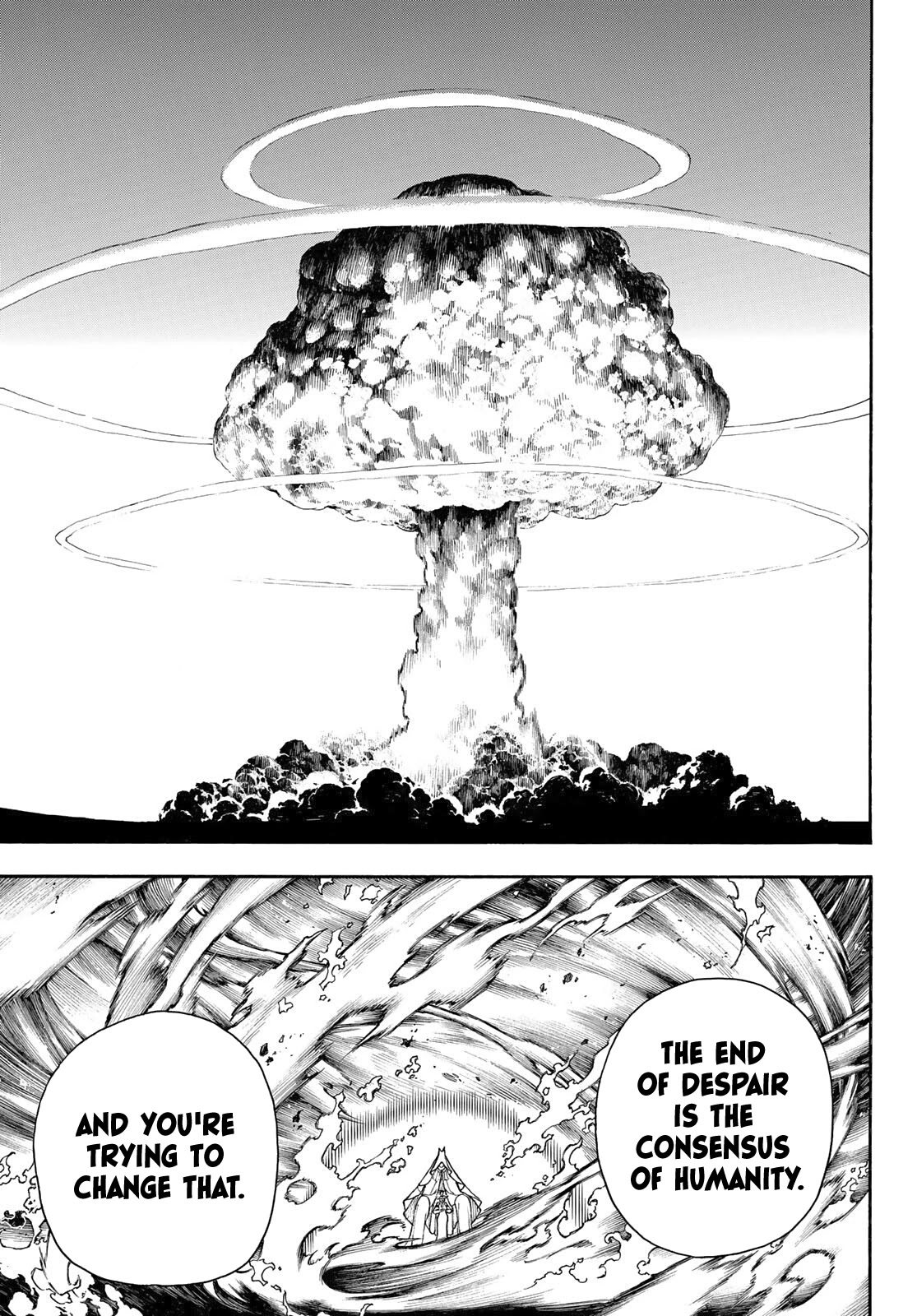 Enen no Shouboutai Chapter 296 page 8 - Chapter 296: Shinrabanshо̄man