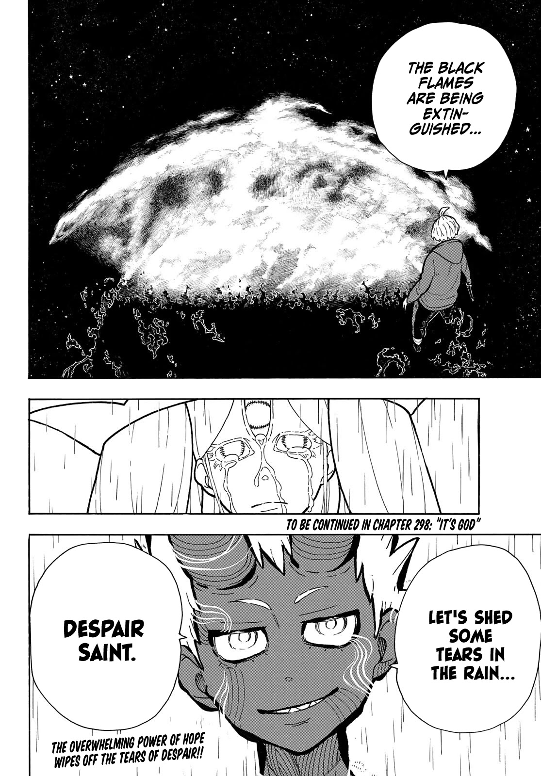 Enen no Shouboutai Chapter 297 page 21 - Chapter 297: Hope's Big Bang