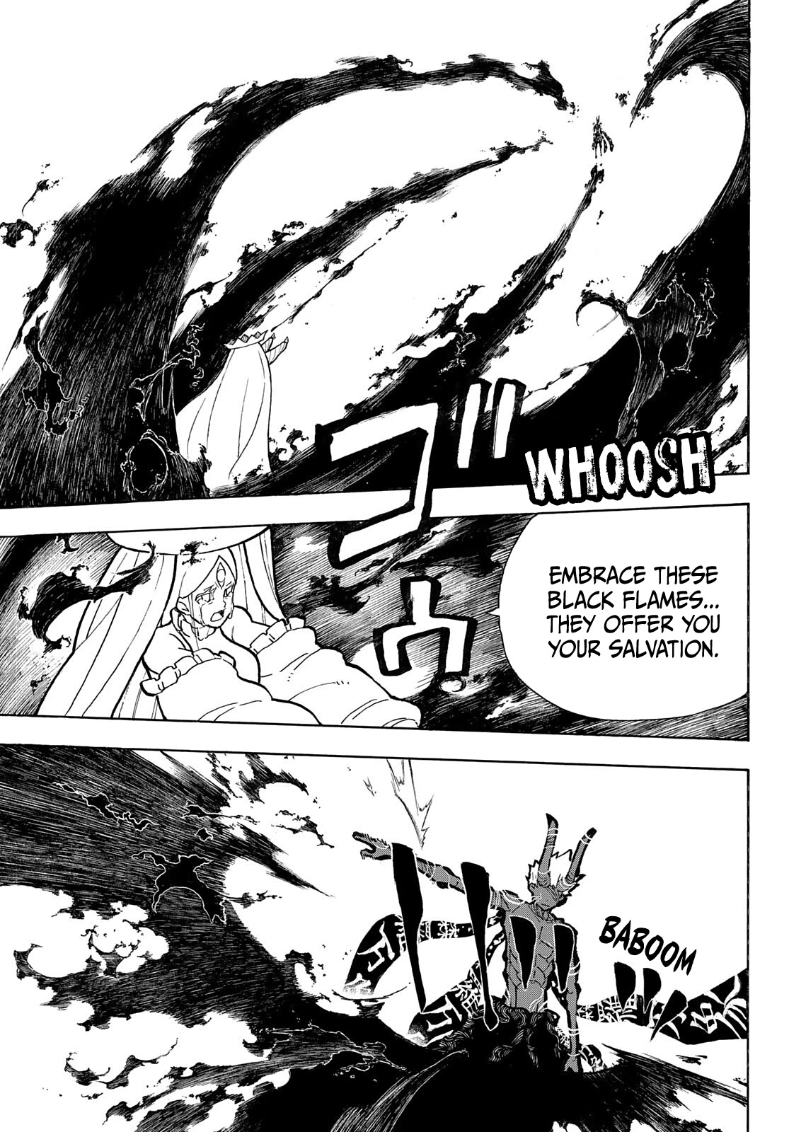 Enen no Shouboutai Chapter 297 page 5 - Chapter 297: Hope's Big Bang