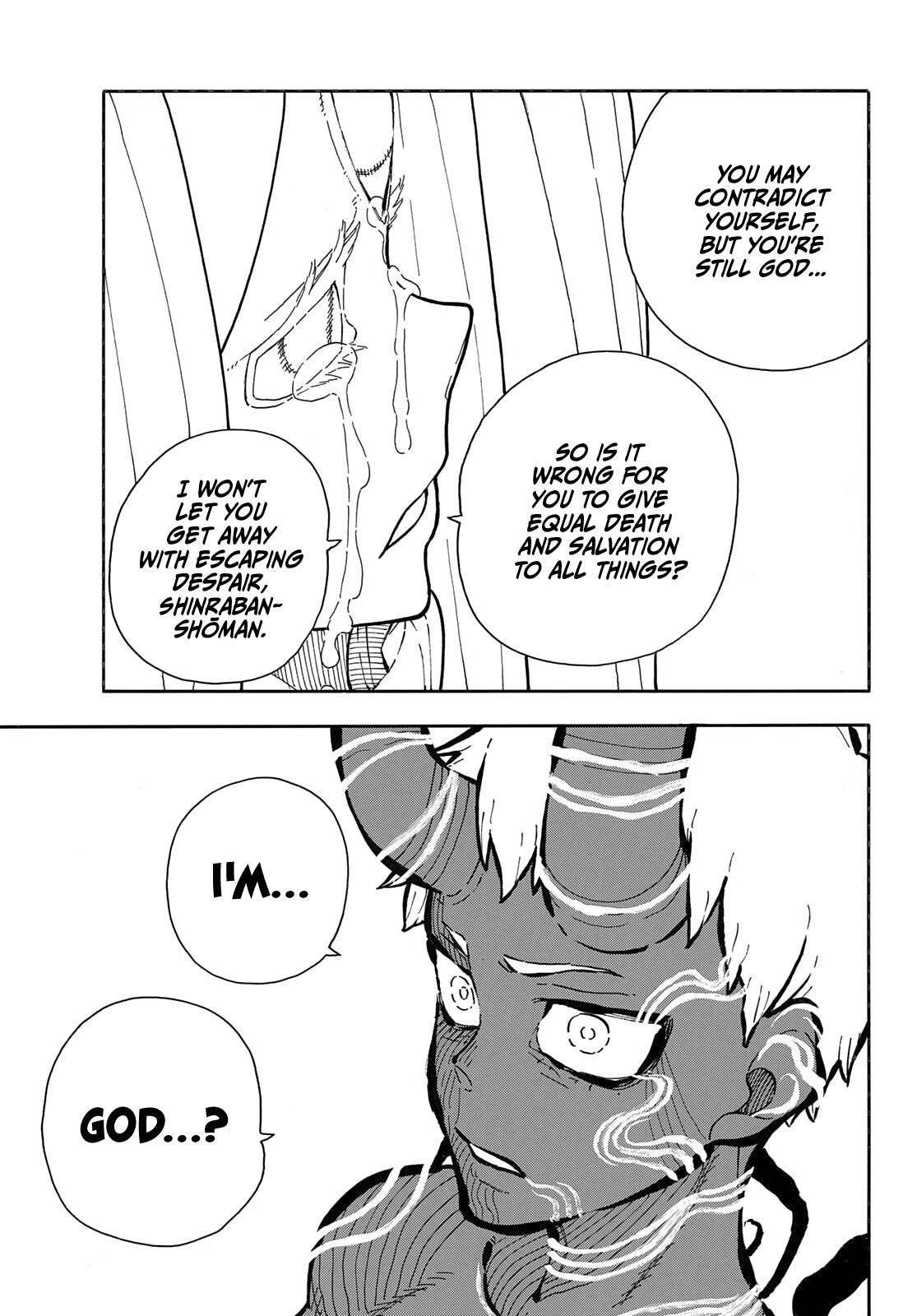 Enen no Shouboutai Chapter 298 page 12 - Chapter 298: It's God