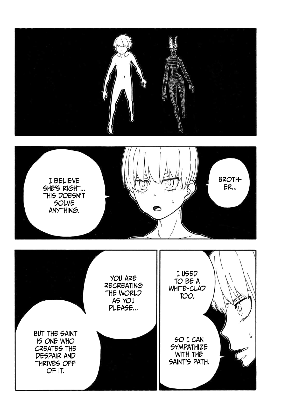 Enen no Shouboutai Chapter 298 page 13 - Chapter 298: It's God