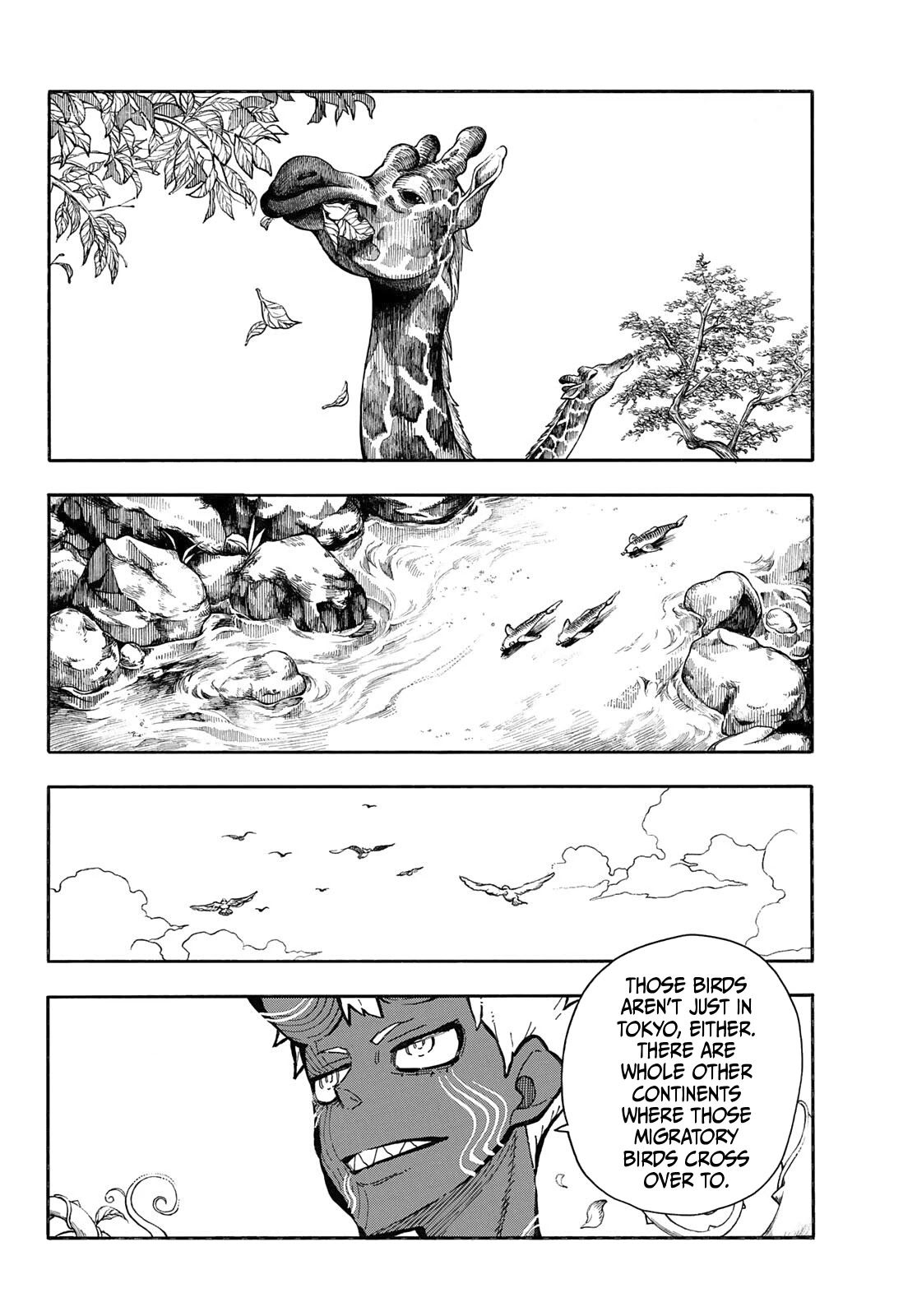 Enen no Shouboutai Chapter 298 page 7 - Chapter 298: It's God