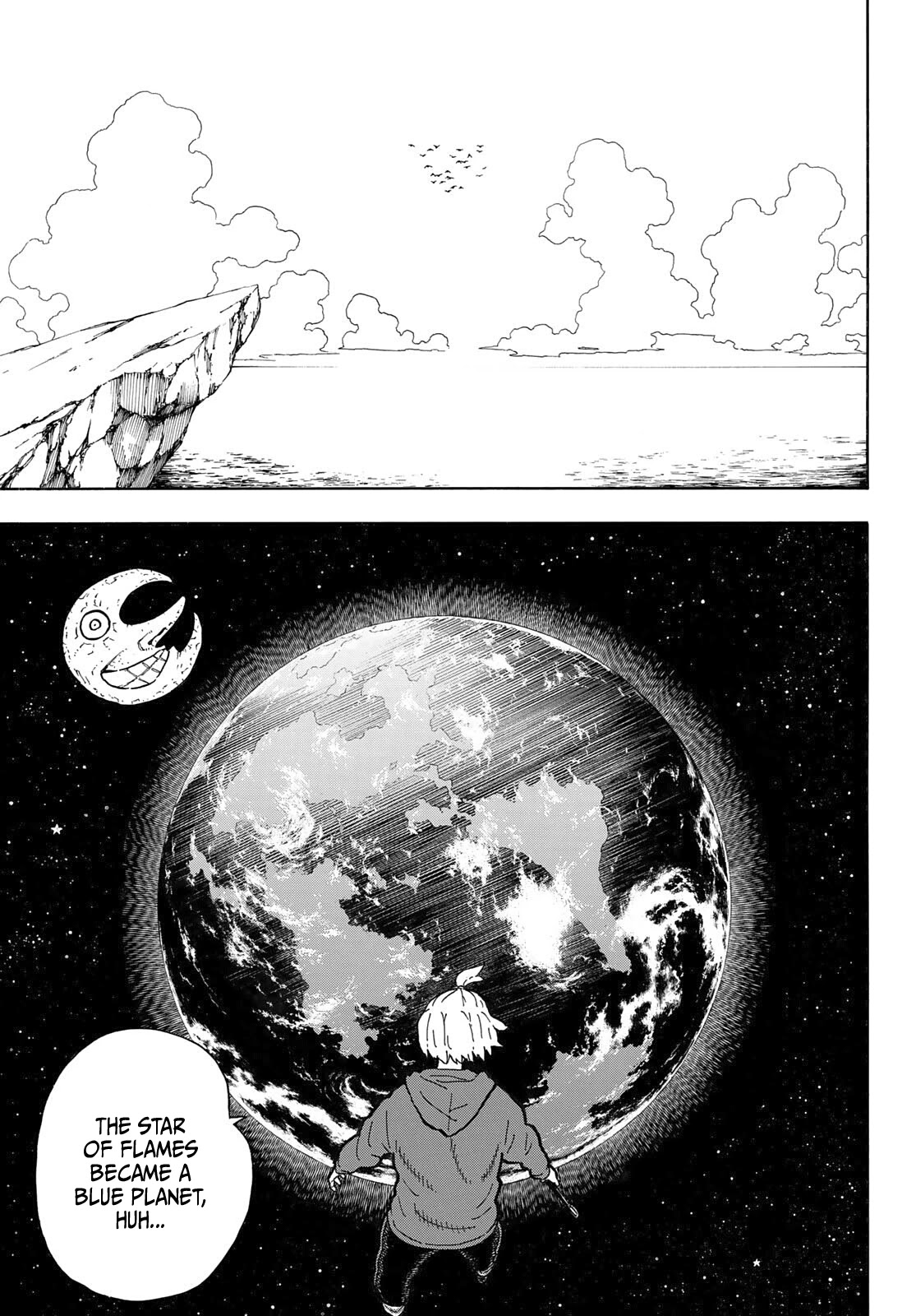 Enen no Shouboutai Chapter 298 page 8 - Chapter 298: It's God