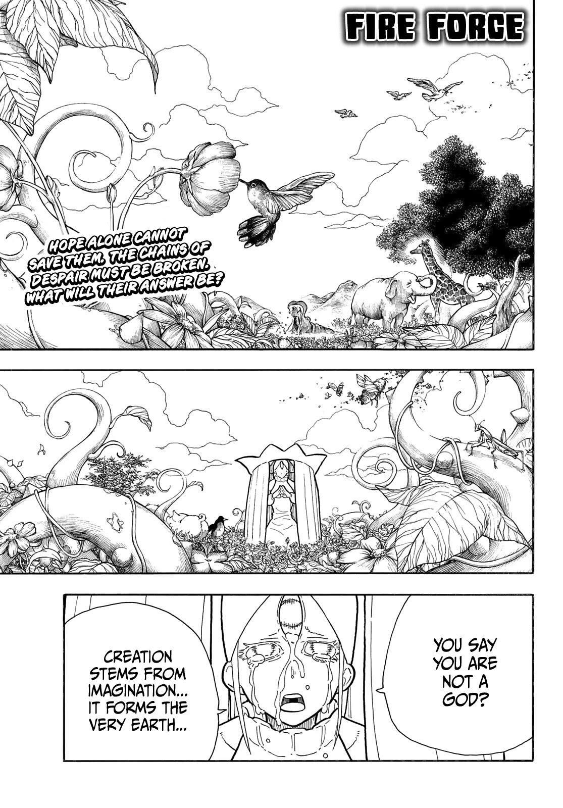 Enen no Shouboutai Chapter 299 page 1 - Chapter 299: Answer