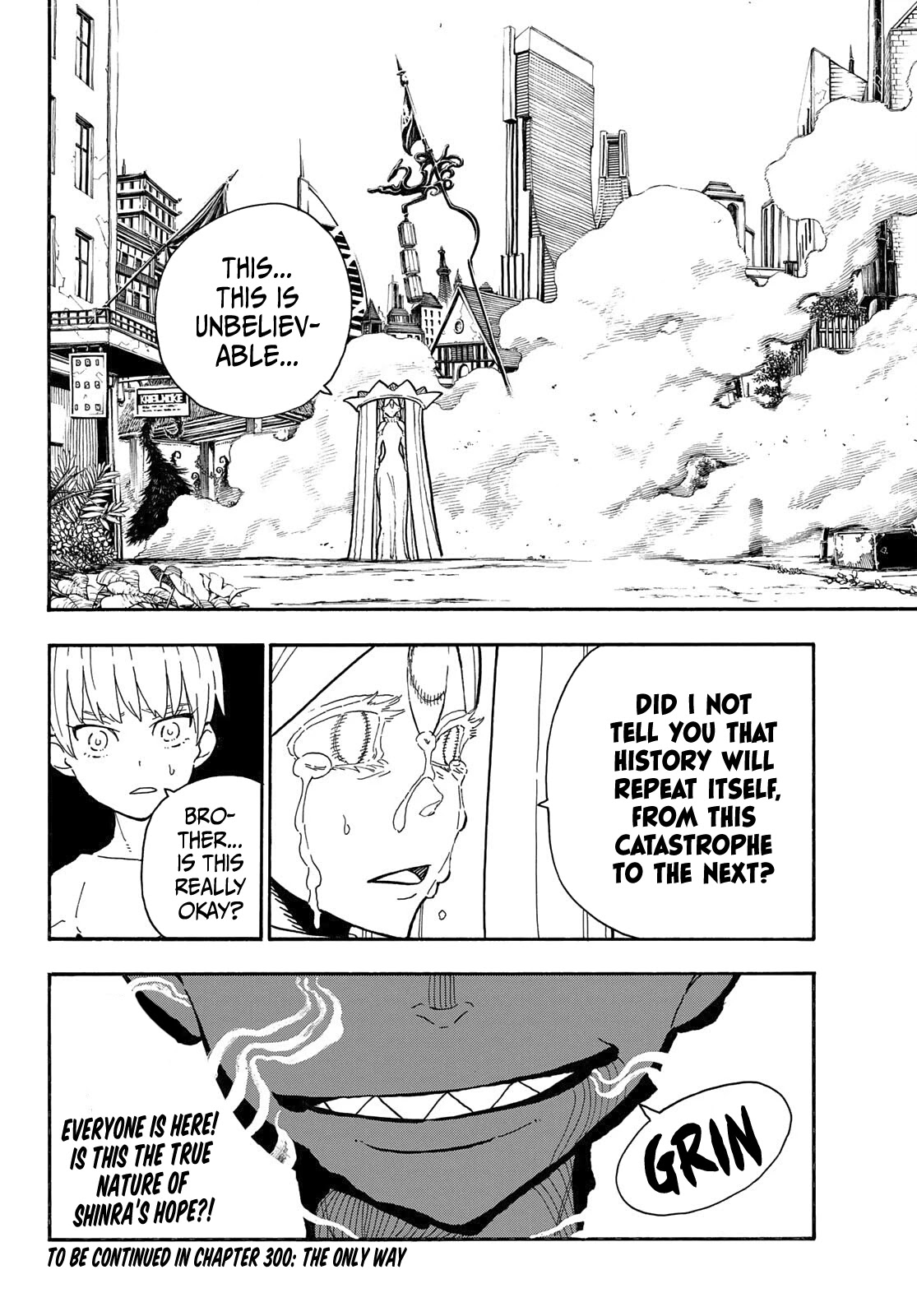 Enen no Shouboutai Chapter 299 page 19 - Chapter 299: Answer