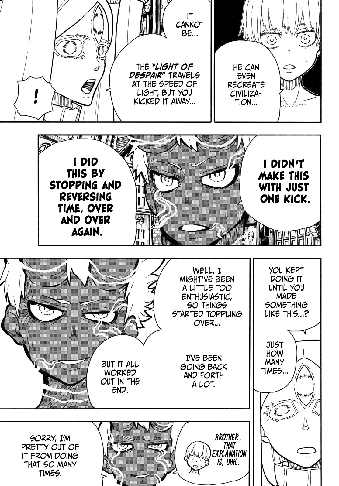 Enen no Shouboutai Chapter 299 page 9 - Chapter 299: Answer