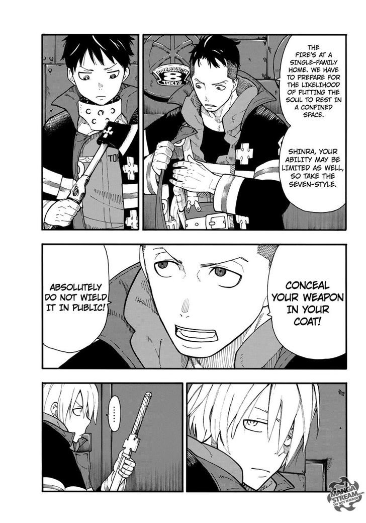 Enen no Shouboutai Chapter 3 page 9 - Chapter 3