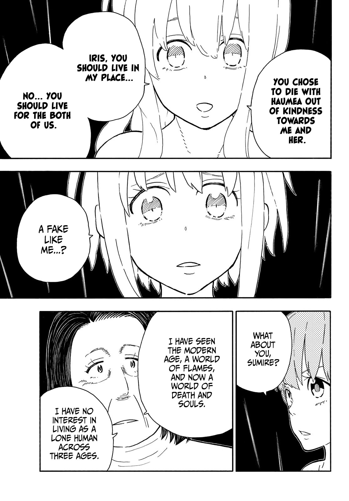 Enen no Shouboutai Chapter 301 page 16 - Chapter 301: Choosing The Future