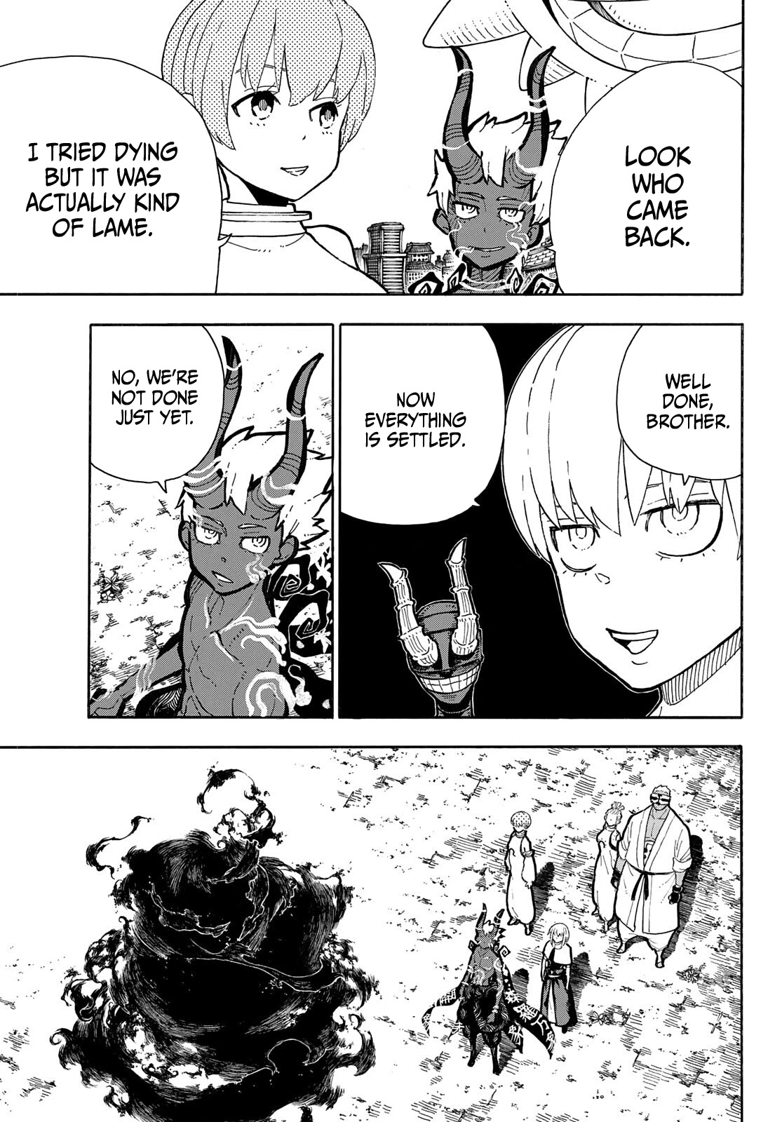 Enen no Shouboutai Chapter 301 page 20 - Chapter 301: Choosing The Future