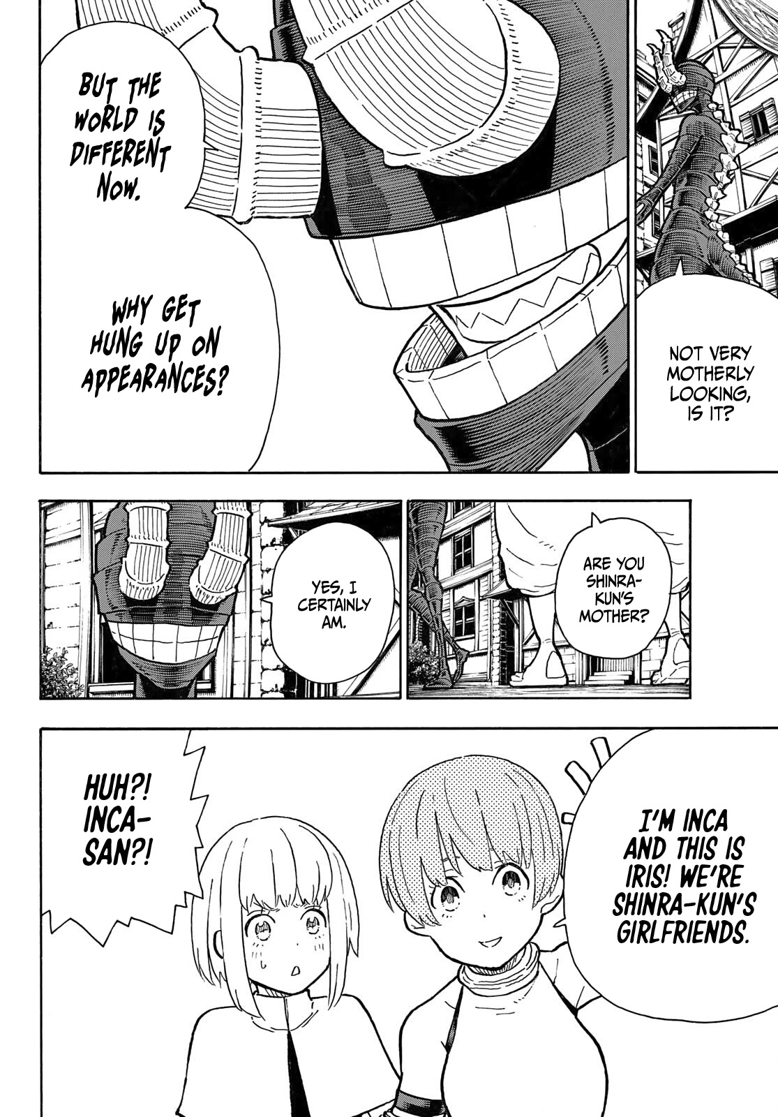 Enen no Shouboutai Chapter 302 page 12 - Chapter 302: Divine Judgement