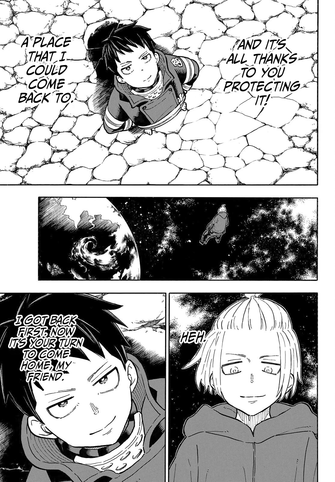 Enen no Shouboutai Chapter 302 page 17 - Chapter 302: Divine Judgement