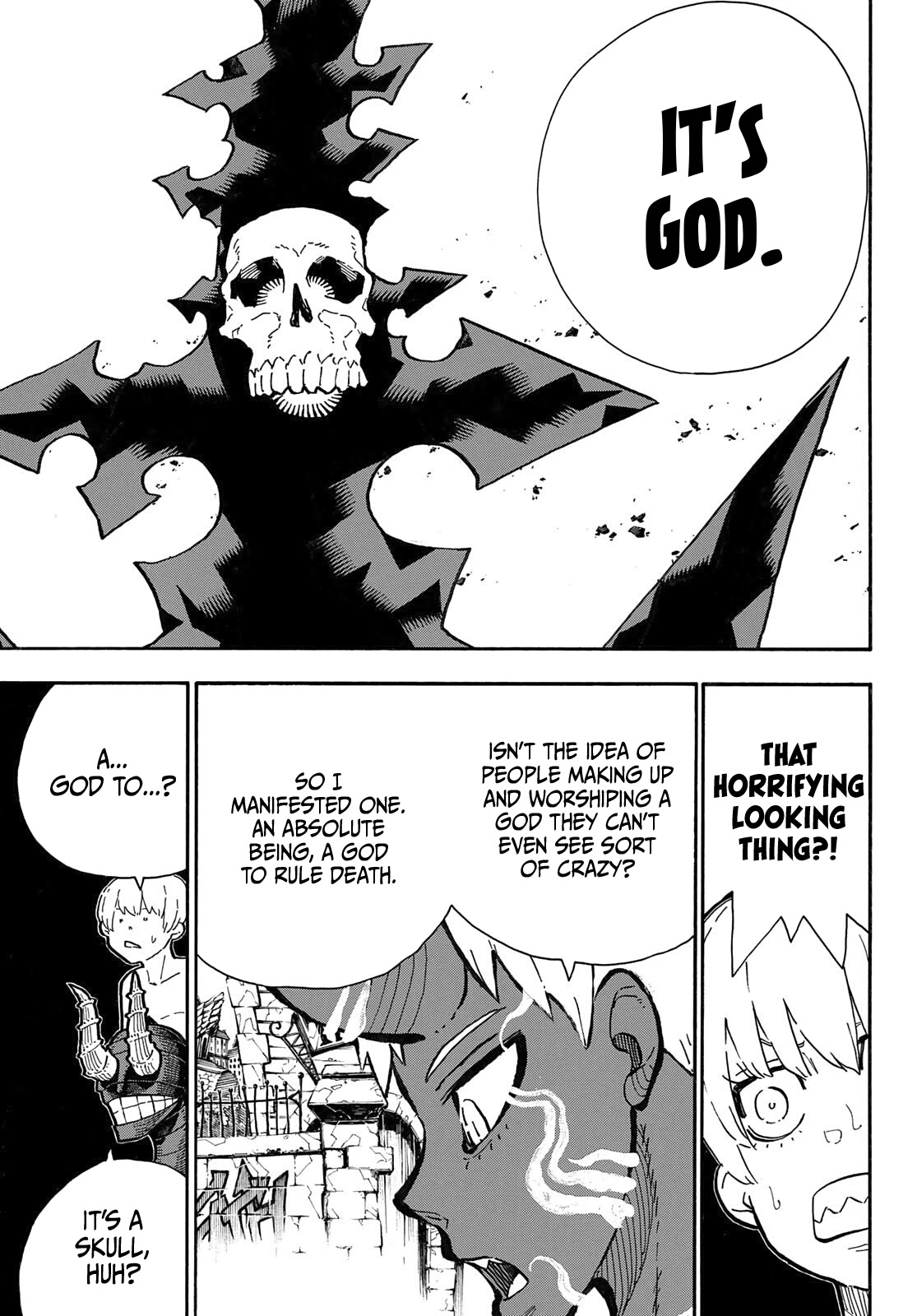 Enen no Shouboutai Chapter 302 page 5 - Chapter 302: Divine Judgement