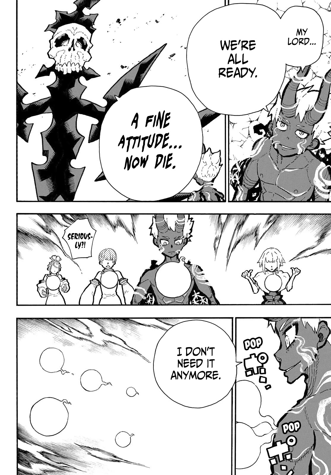Enen no Shouboutai Chapter 302 page 6 - Chapter 302: Divine Judgement