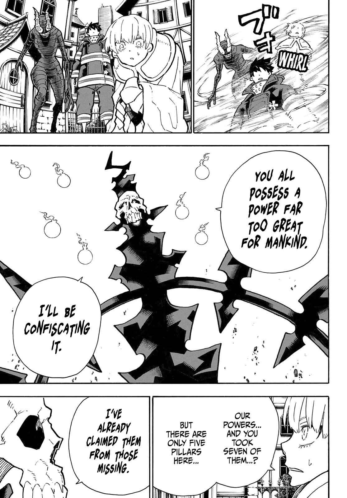 Enen no Shouboutai Chapter 302 page 7 - Chapter 302: Divine Judgement