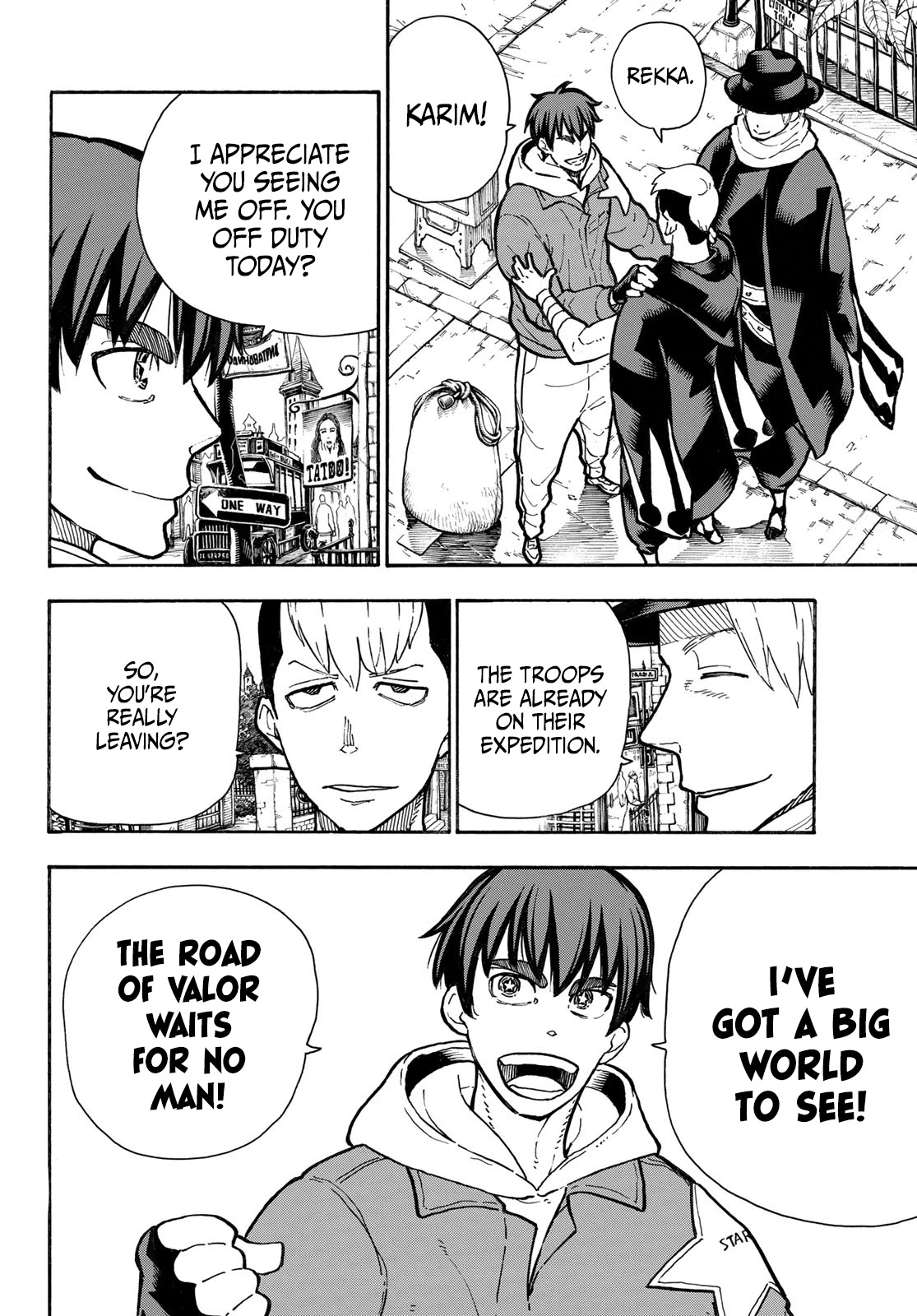 Enen no Shouboutai Chapter 303 page 10 - Chapter 303: A World Without Spontaneous Human Combustion