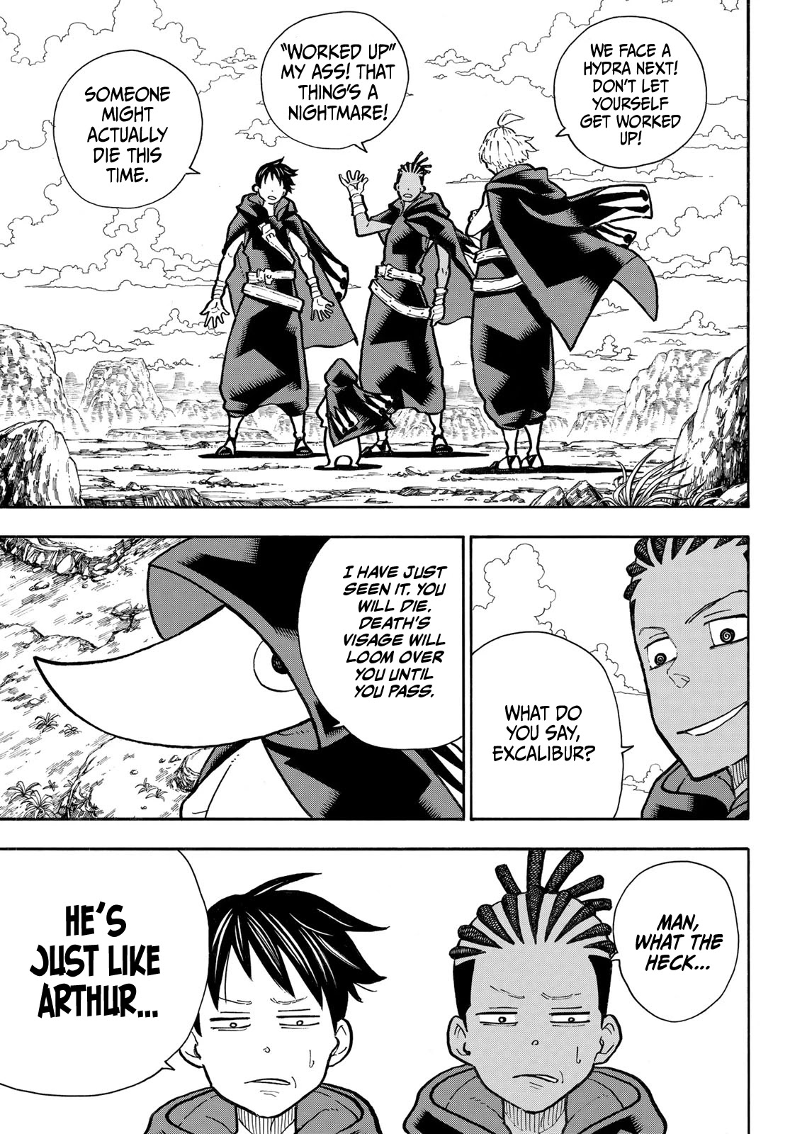 Enen no Shouboutai Chapter 303 page 19 - Chapter 303: A World Without Spontaneous Human Combustion