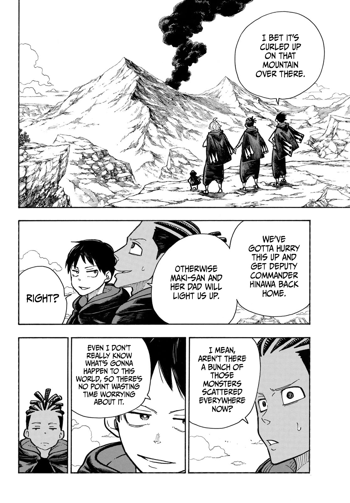 Enen no Shouboutai Chapter 303 page 20 - Chapter 303: A World Without Spontaneous Human Combustion