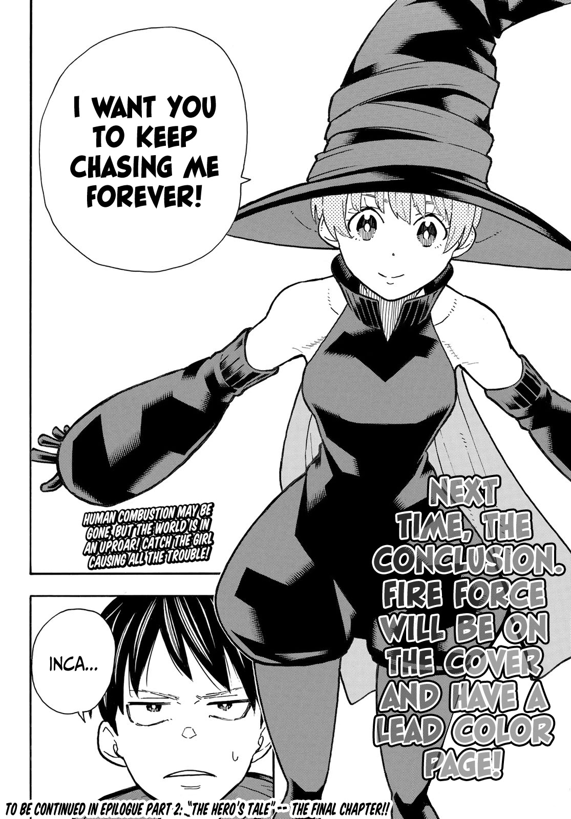 Enen no Shouboutai Chapter 303 page 22 - Chapter 303: A World Without Spontaneous Human Combustion