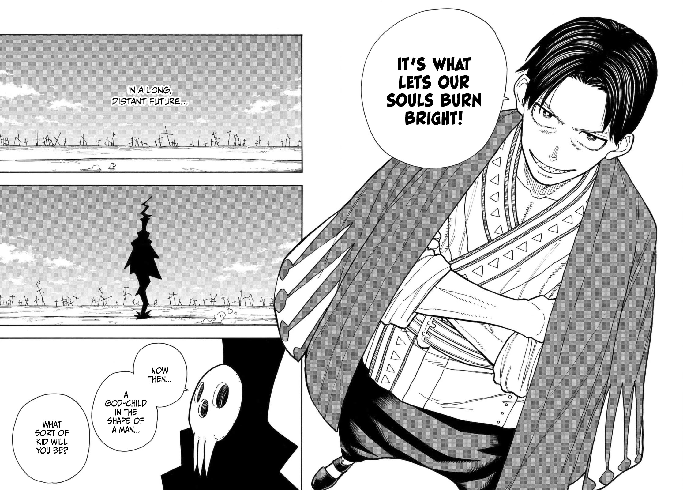 Enen no Shouboutai Chapter 304 page 19 - Chapter 304: The Hero's Tale [END]