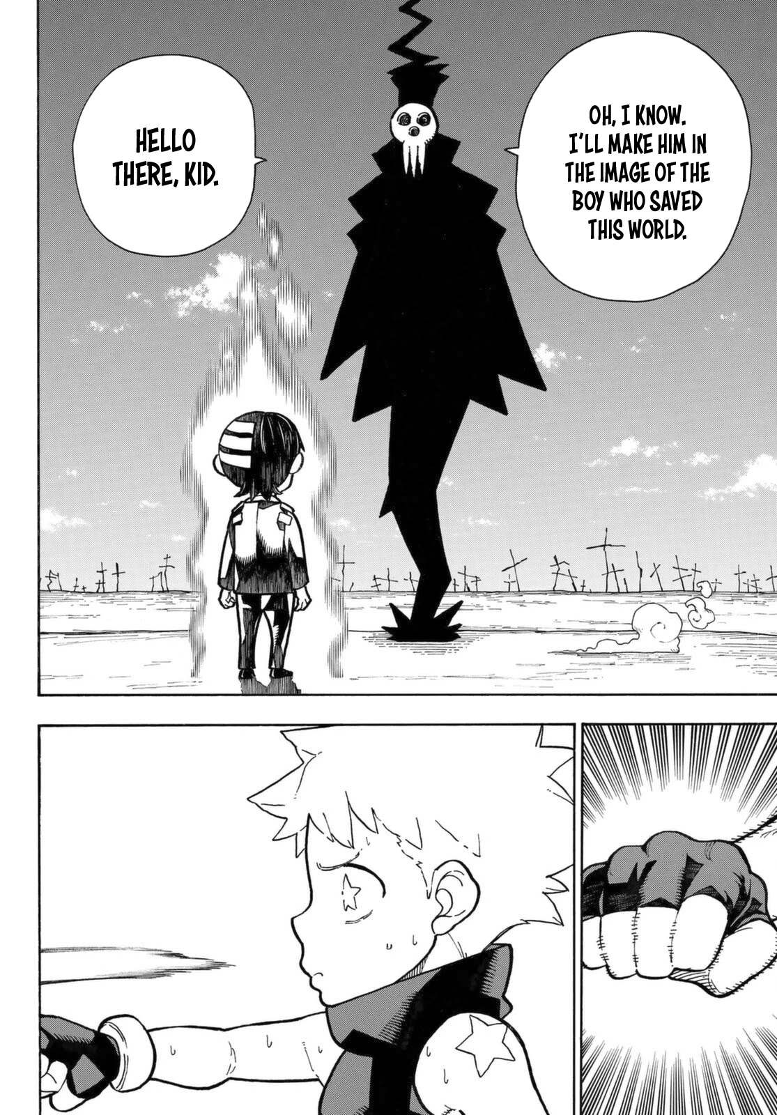Enen no Shouboutai Chapter 304 page 20 - Chapter 304: The Hero's Tale [END]
