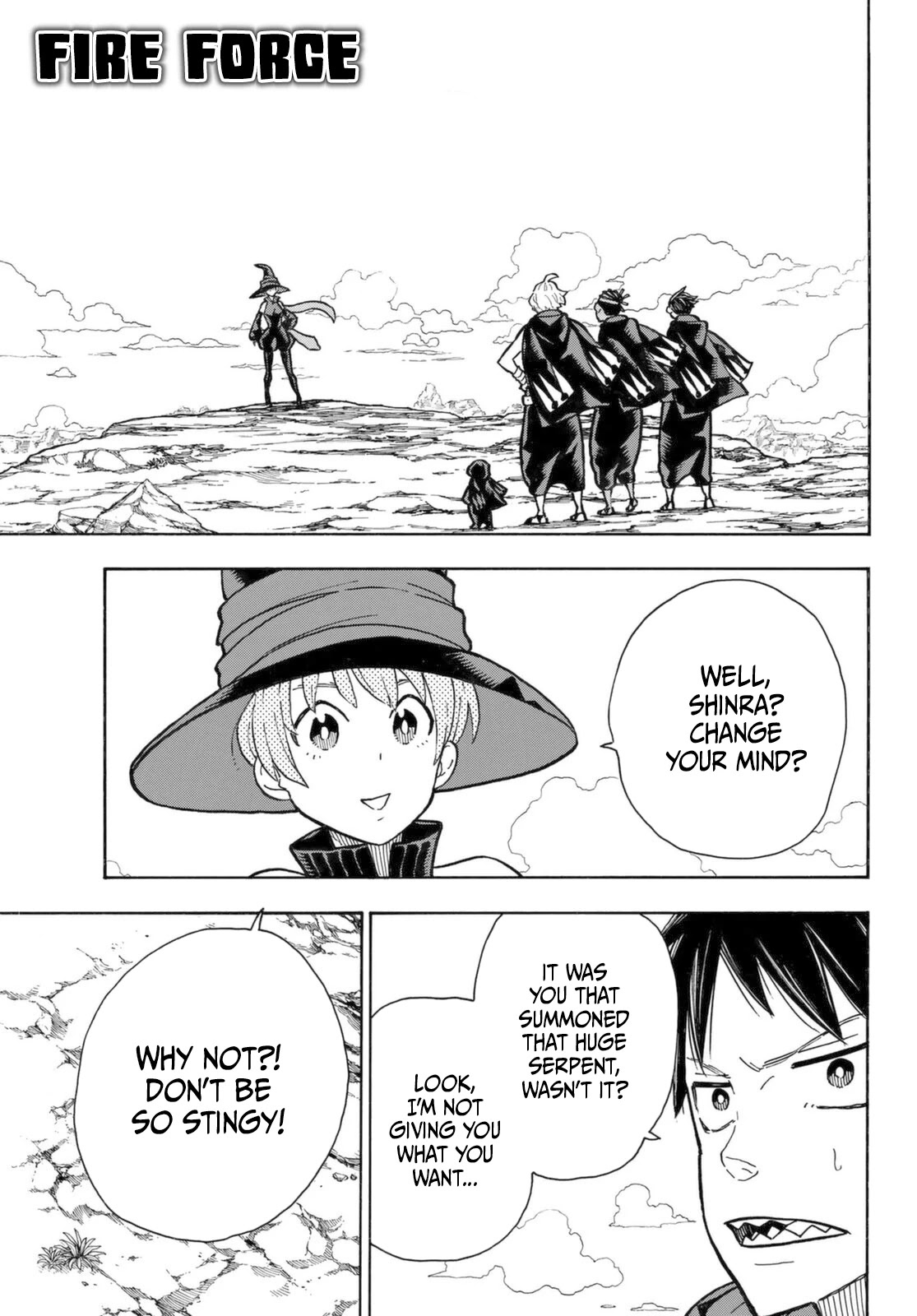 Enen no Shouboutai Chapter 304 page 4 - Chapter 304: The Hero's Tale [END]