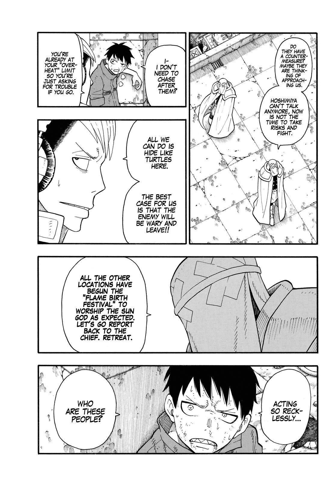 Enen no Shouboutai Chapter 31 page 11 - Chapter 31: The Spreading Flames of Malice