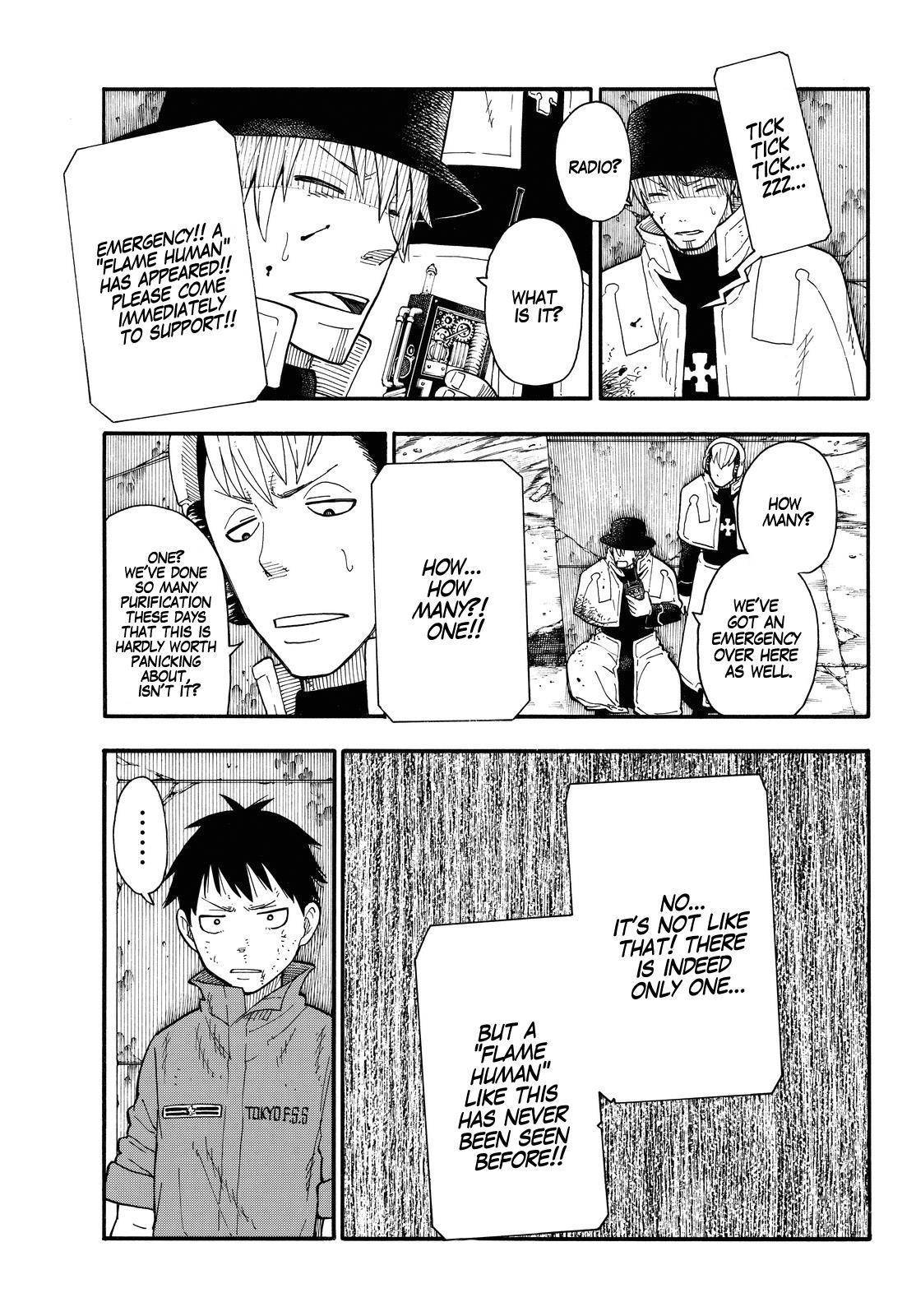 Enen no Shouboutai Chapter 31 page 13 - Chapter 31: The Spreading Flames of Malice