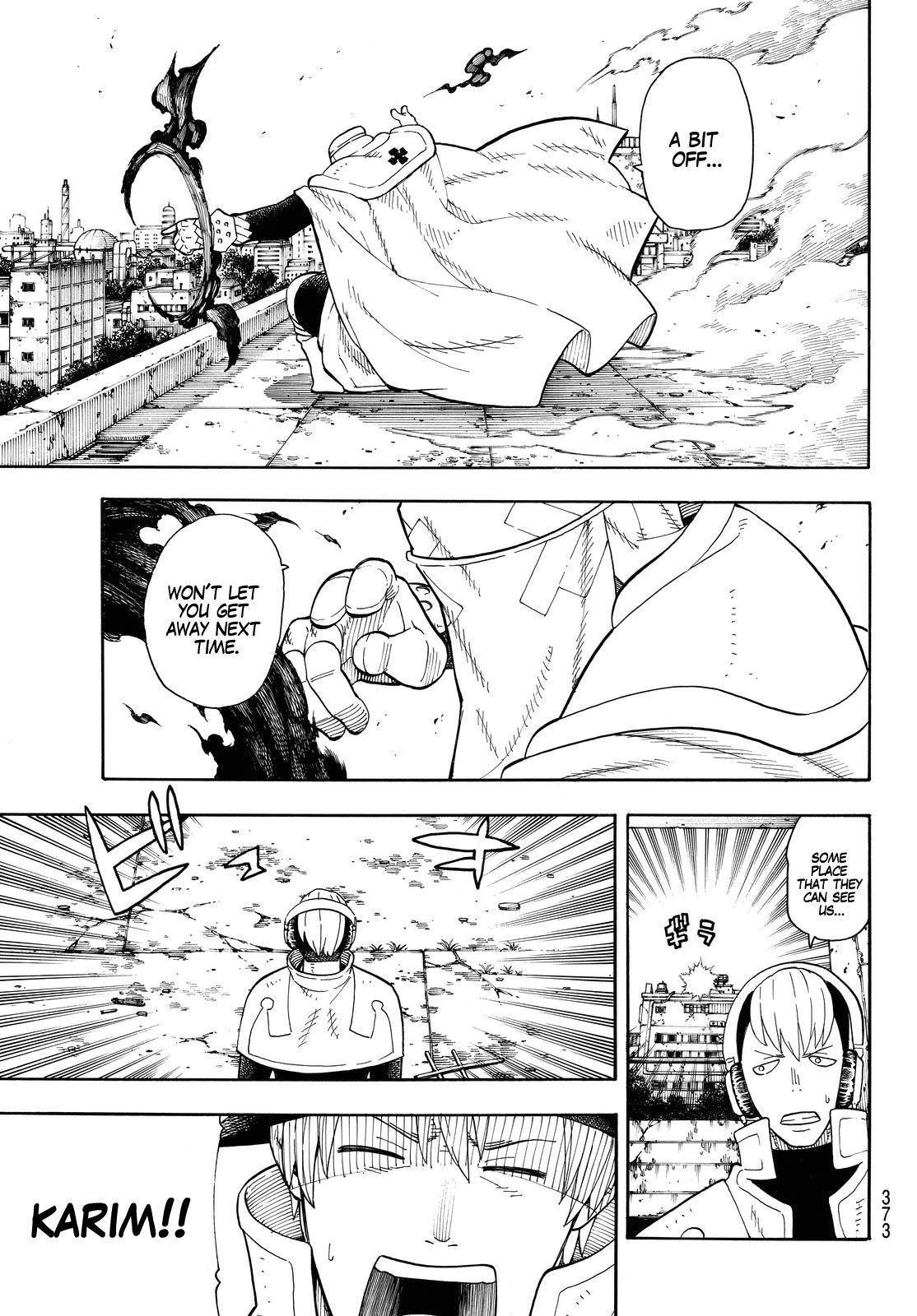 Enen no Shouboutai Chapter 31 page 5 - Chapter 31: The Spreading Flames of Malice