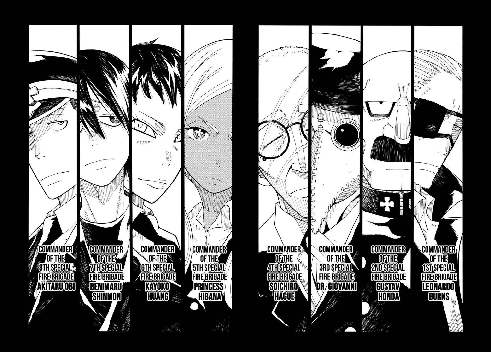 Enen no Shouboutai Chapter 33 page 14 - Chapter 33: Conference of the Commanders