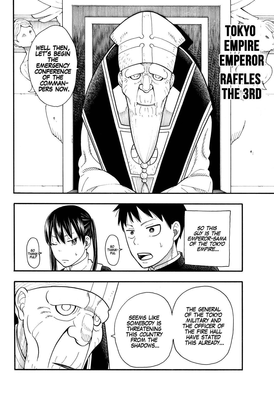Enen no Shouboutai Chapter 33 page 17 - Chapter 33: Conference of the Commanders