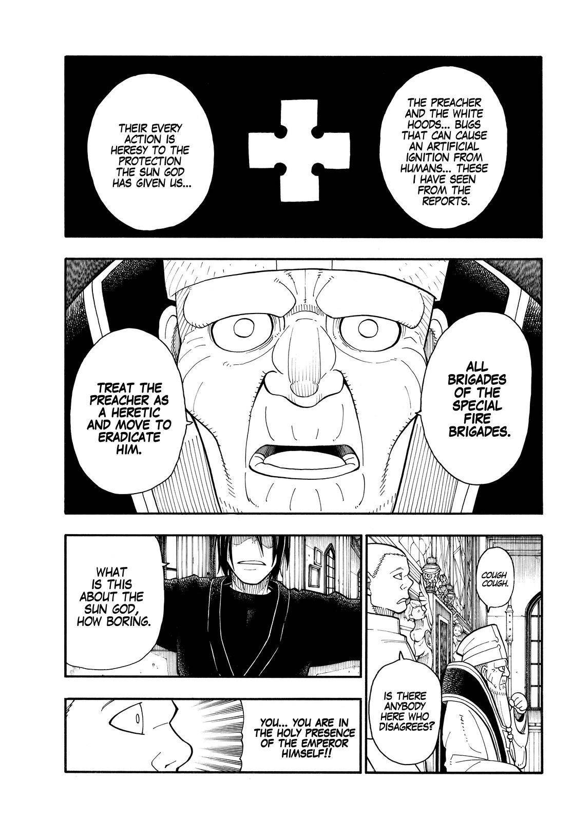 Enen no Shouboutai Chapter 33 page 18 - Chapter 33: Conference of the Commanders