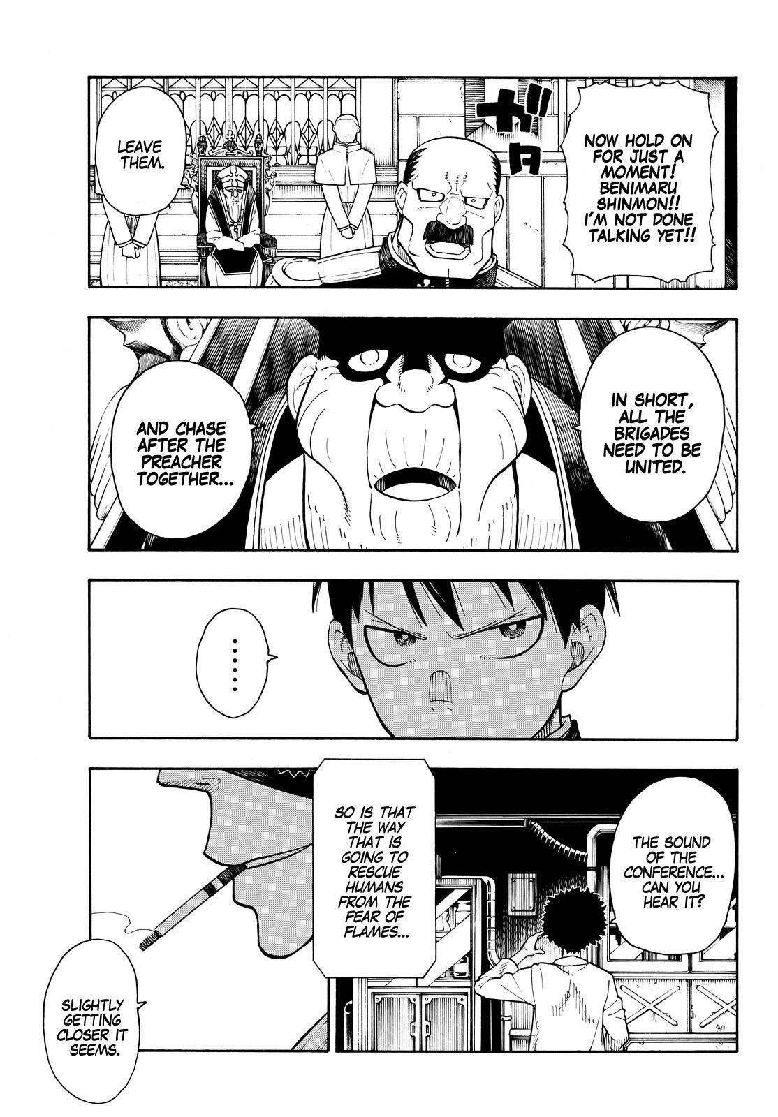 Enen no Shouboutai Chapter 33 page 20 - Chapter 33: Conference of the Commanders