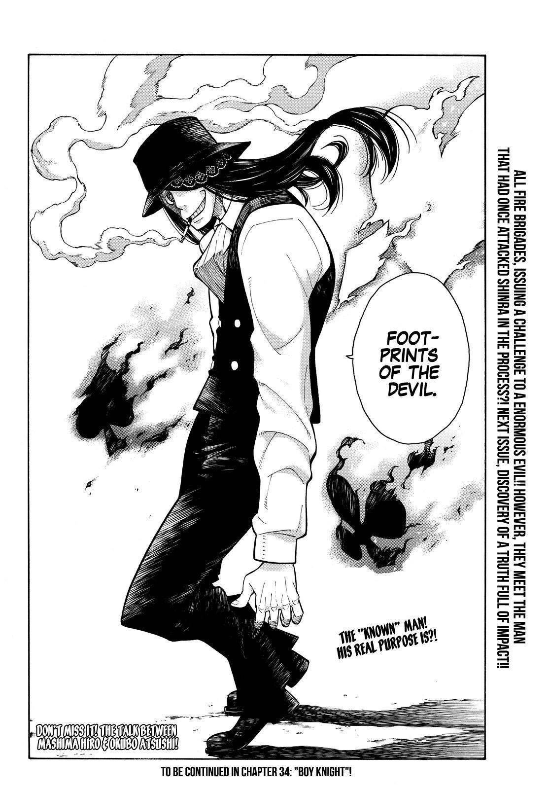 Enen no Shouboutai Chapter 33 page 21 - Chapter 33: Conference of the Commanders