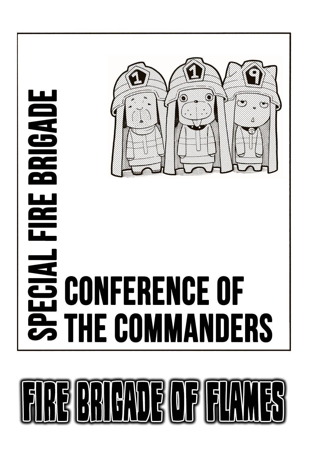 Enen no Shouboutai Chapter 33 page 7 - Chapter 33: Conference of the Commanders