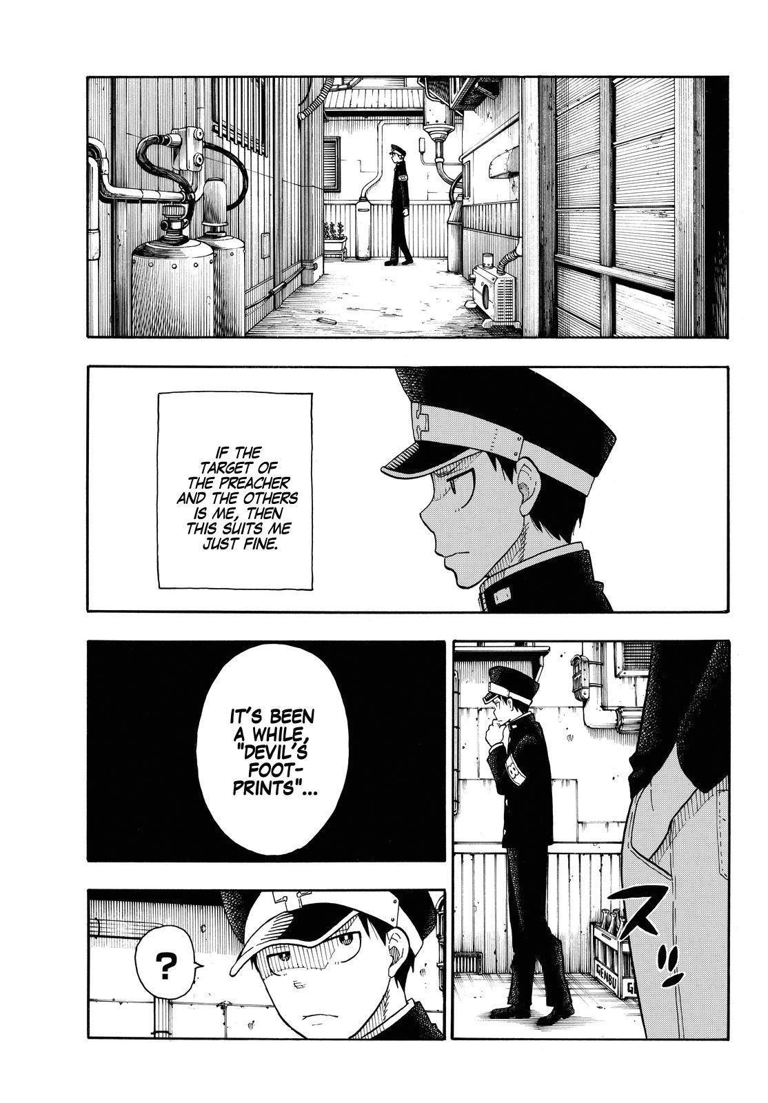 Enen no Shouboutai Chapter 34 page 11 - Chapter 34: Boy Knight