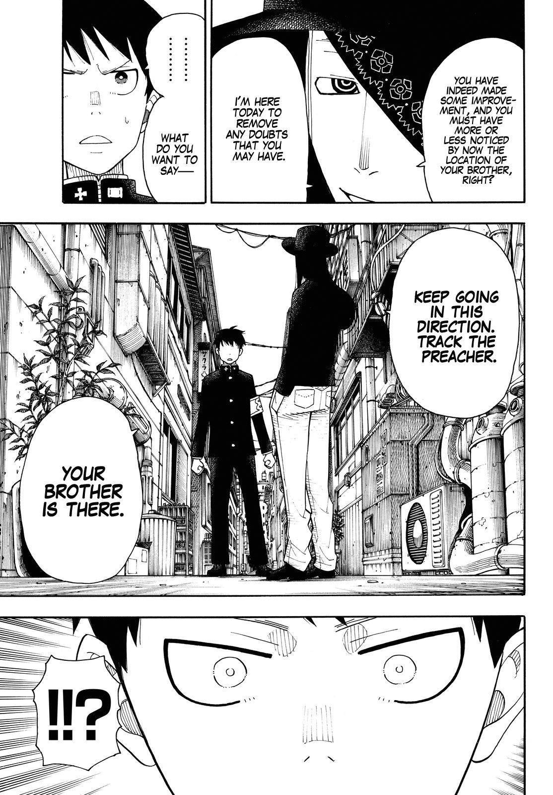 Enen no Shouboutai Chapter 34 page 15 - Chapter 34: Boy Knight