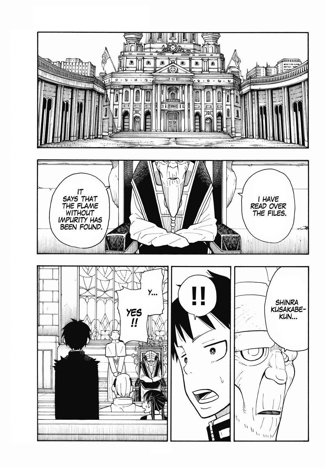 Enen no Shouboutai Chapter 34 page 3 - Chapter 34: Boy Knight