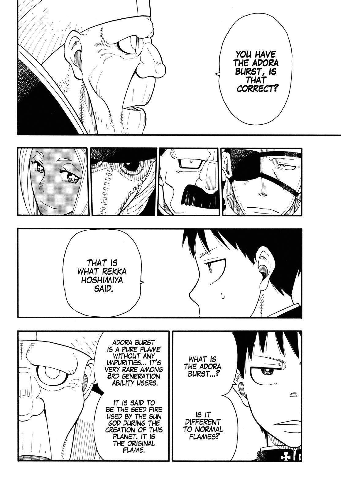 Enen no Shouboutai Chapter 34 page 4 - Chapter 34: Boy Knight
