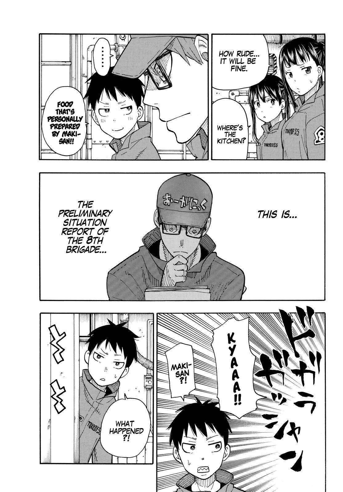 Enen no Shouboutai Chapter 35 page 11 - Chapter 35: Promise