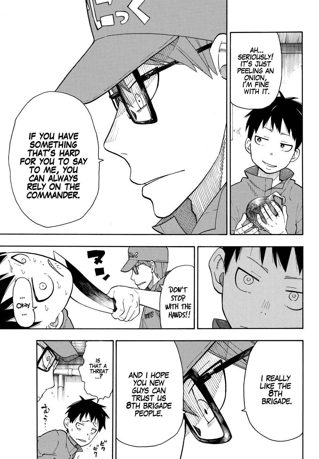 Enen no Shouboutai Chapter 35 page 15 - Chapter 35: Promise