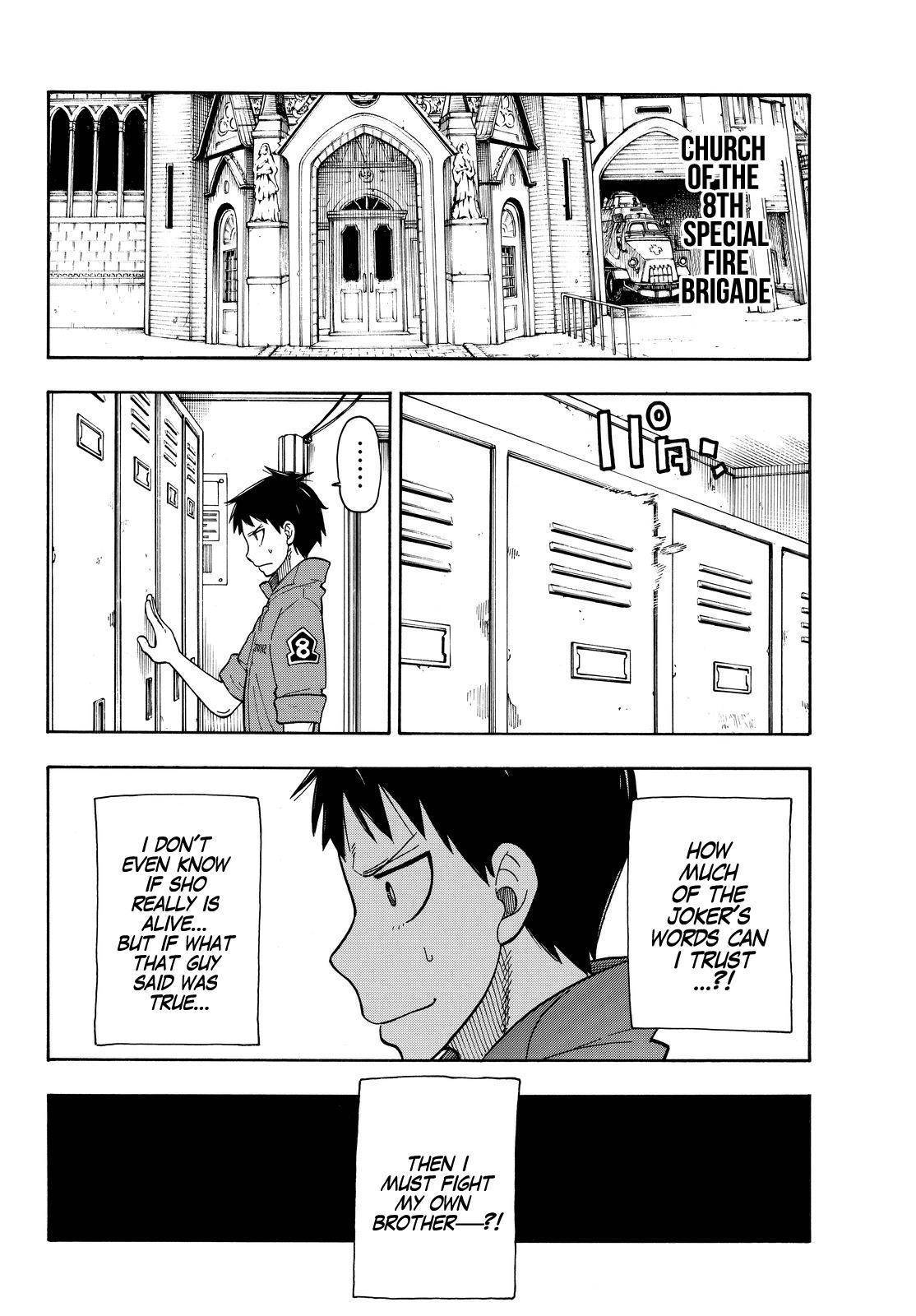 Enen no Shouboutai Chapter 35 page 4 - Chapter 35: Promise