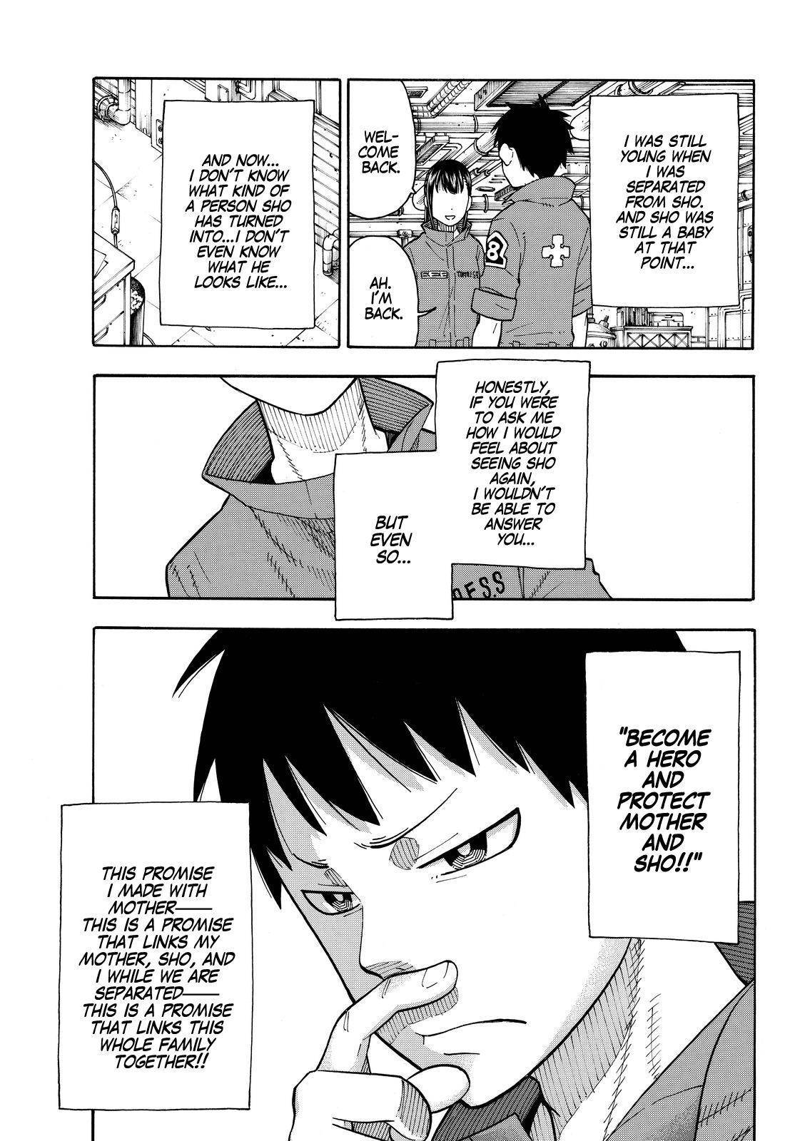 Enen no Shouboutai Chapter 35 page 5 - Chapter 35: Promise