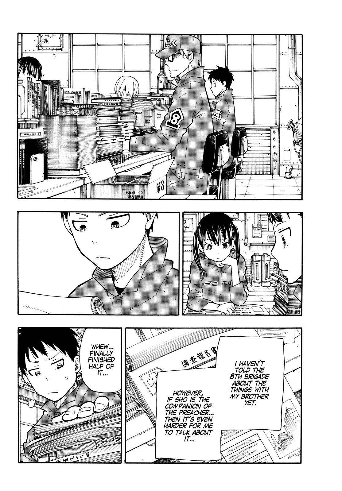 Enen no Shouboutai Chapter 35 page 8 - Chapter 35: Promise