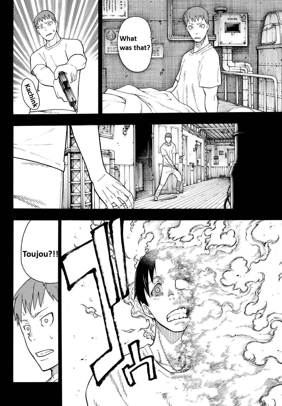 Enen no Shouboutai Chapter 36 page 13 - Chapter 36: Formation of the 8th Special Fire Brigade Part 1