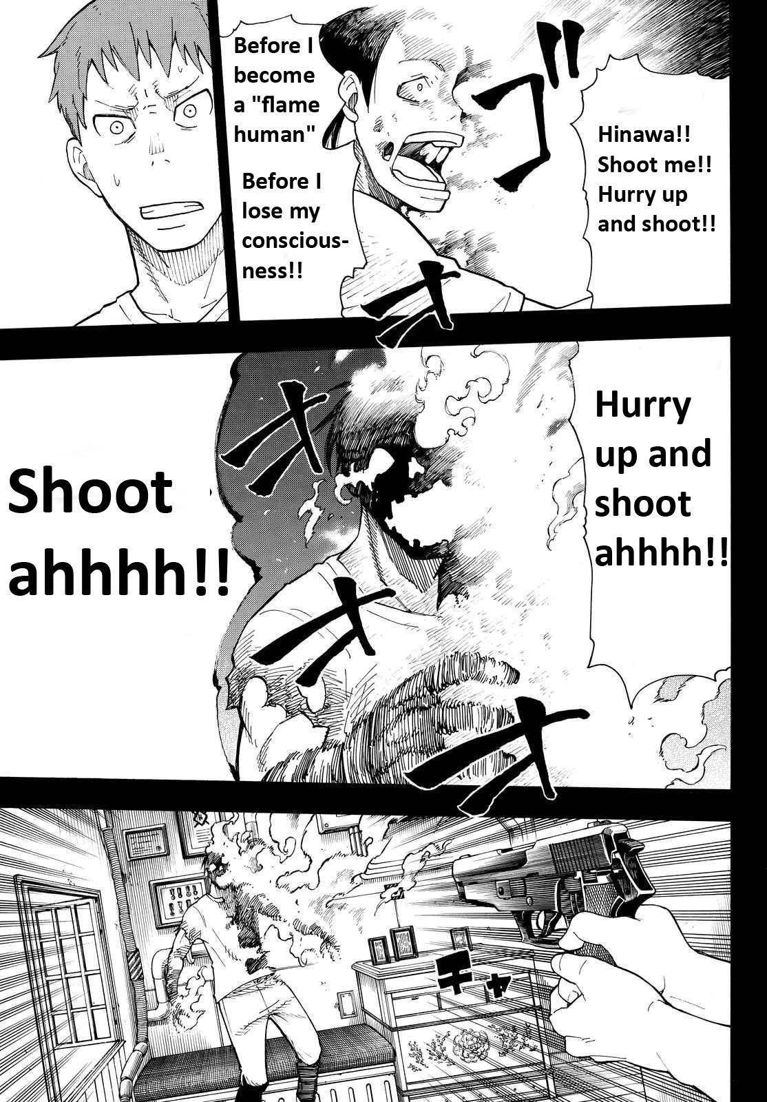 Enen no Shouboutai Chapter 36 page 14 - Chapter 36: Formation of the 8th Special Fire Brigade Part 1