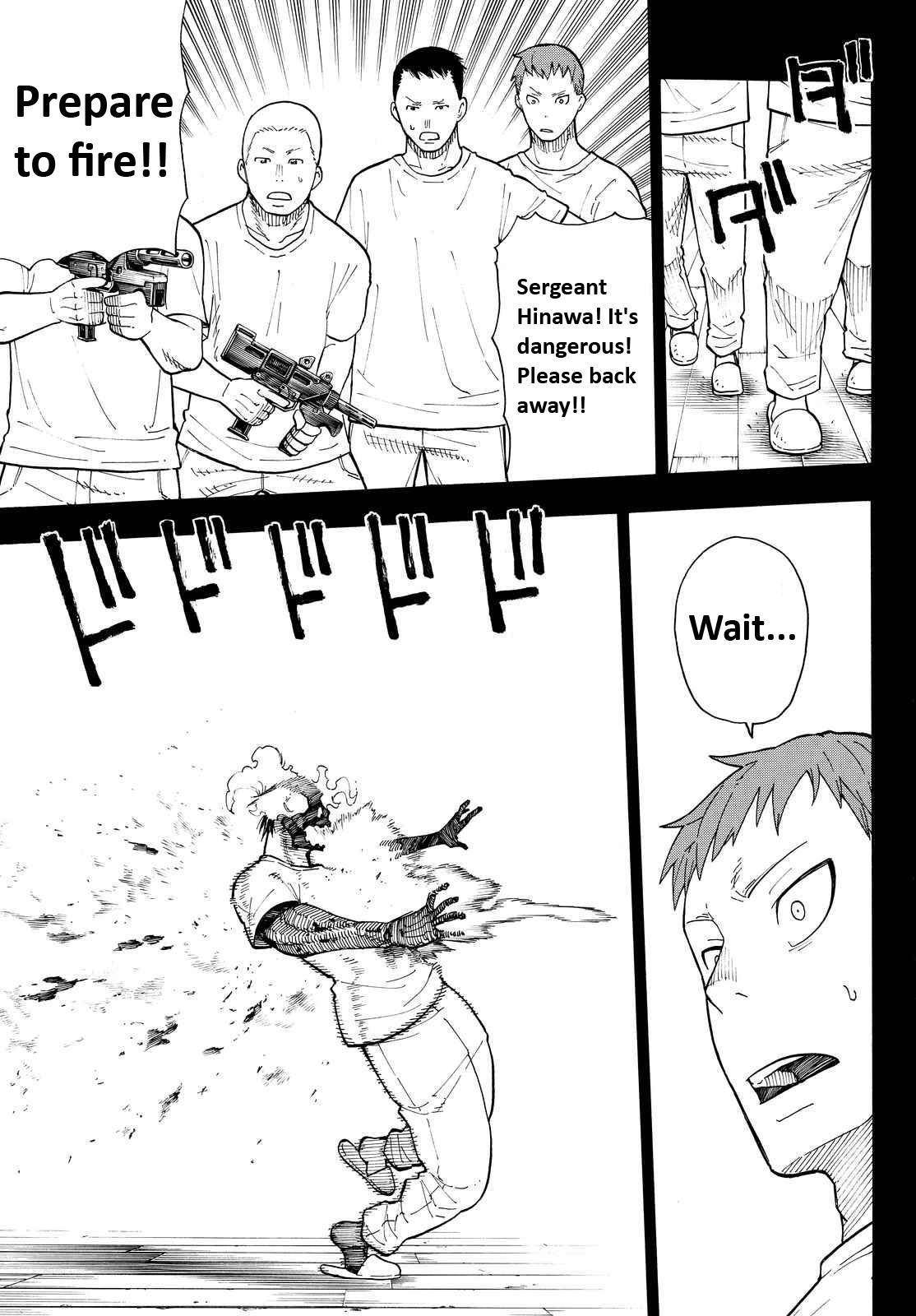 Enen no Shouboutai Chapter 36 page 16 - Chapter 36: Formation of the 8th Special Fire Brigade Part 1